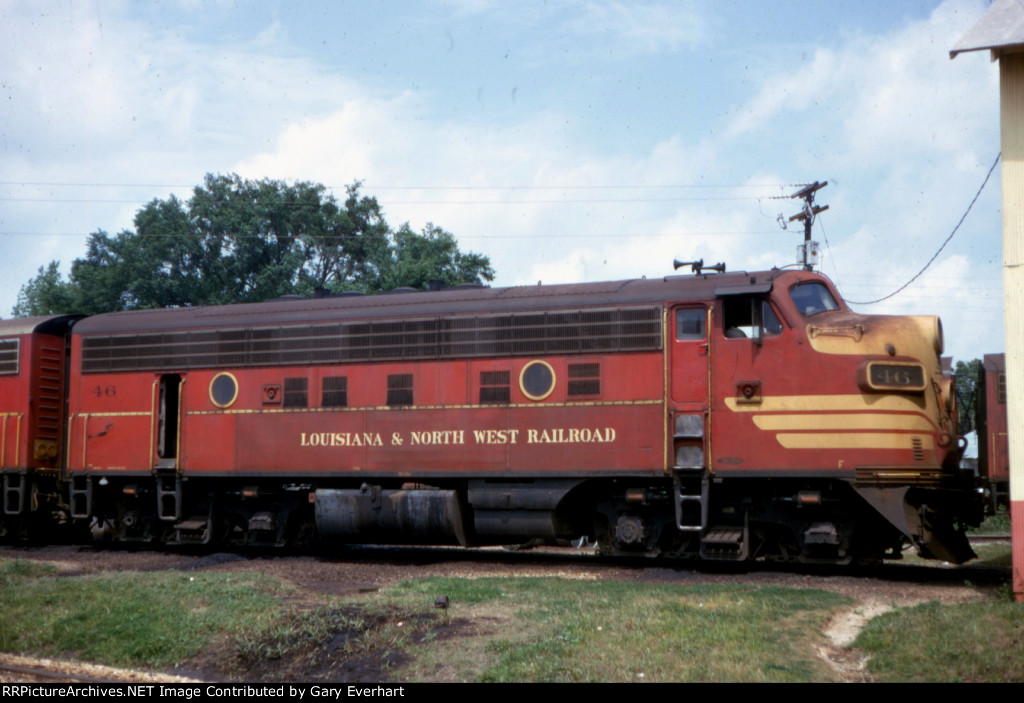 LNW F7A #46 - Louisiana & North West RR